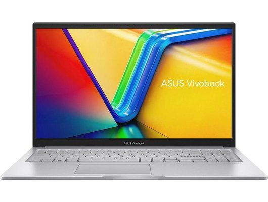 Ноутбук ASUS VivoBook X1504VA-BQ4060/90NB13Y2-M03600/Core i3-100U/16Gb/512Gb/15.6 FHD IPS/DOS серебристый